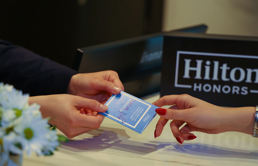 More Benefits with Hilton Honors